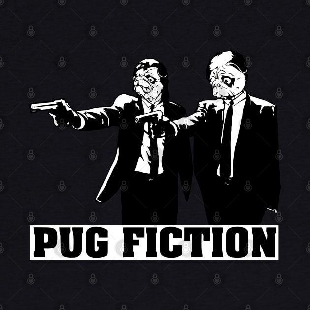 Pug Fiction by LukeRosenbergCreative